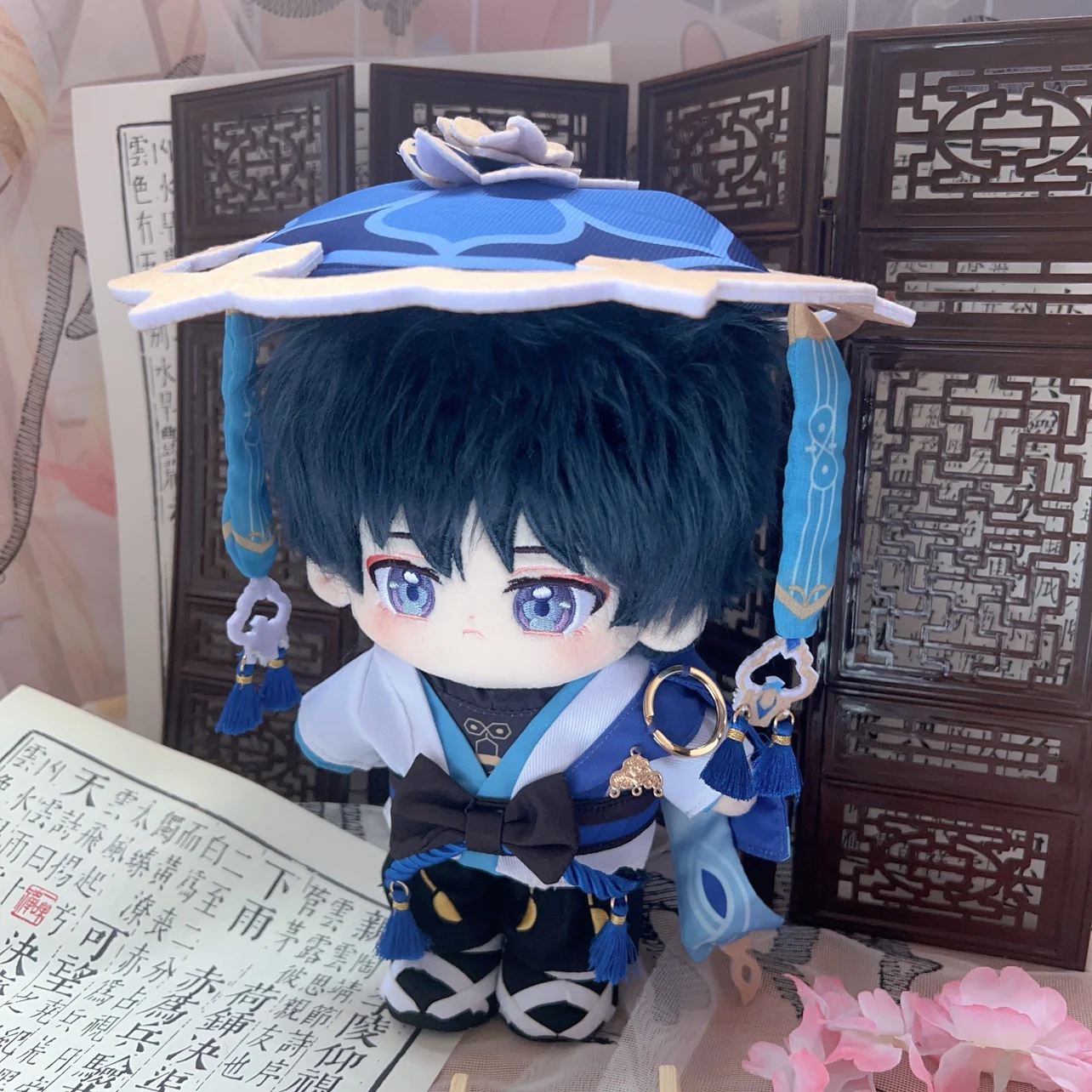 Smile House  plushie Fanart With Hat Plush Doll 20 CM - Image 4