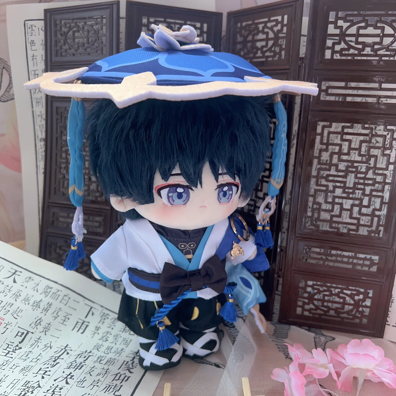 Smile House  plushie Fanart With Hat Plush Doll 20 CM - Image 6